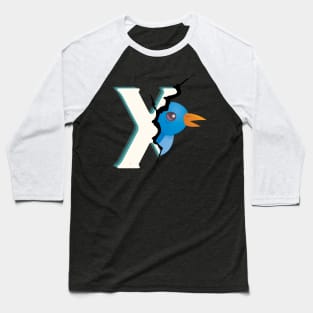 Bird Tweet X Baseball T-Shirt